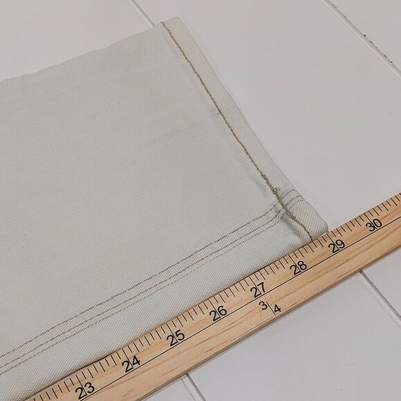 Seven 7 Women's Size 14 Slim Straight High Rise Jeans Bone Denim Stretch NEW! - Picture 13 of 13